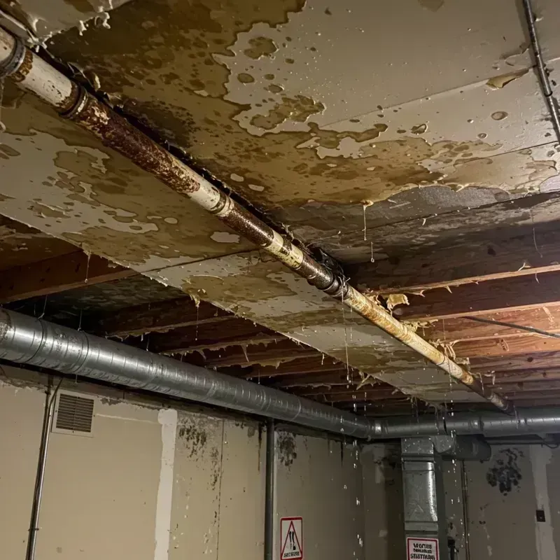 Ceiling Water Damage Repair in Weimar, TX