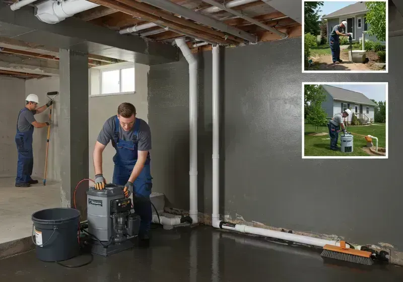 Basement Waterproofing and Flood Prevention process in Weimar, TX